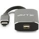 Adapter USB LMP 16138 USB-C - DisplayPort Mini Szary  (LMP-USBC-M-DP-SG)