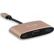 Stacja/replikator LMP USB-C (LMP-USBC-VGA-MA-G)