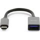 Adapter USB LMP USB-C - USB Szary  (LMP-USBC-USBA-SG)