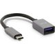 Adapter USB LMP USB-C - USB Szary  (LMP-USBC-USBA-SG)