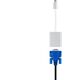 Adapter USB Moshi USB-C - VGA Srebrny  (MI-USBC-VGA)