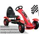 Joko Duży Gokart Pompowane Koła Czerwony
