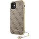 Guess Etui Guess GUHCN61GF4GBR Apple iPhone 11 brown/brązowy hard case 4G Charms Collection