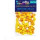 DP Craft Pompony poliestrowe DPCRAFT 1cm mix żółty, 120 szt. Dalprint