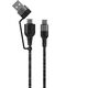 Kabel USB 4smarts USB-C - 1.5 m Czarny (4S468626)