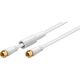 Kabel Goobay Antenowy (F) 7.5m biały (67297)