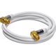 Kabel Goobay Antenowy (F) 5m biały (70485)
