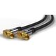 Kabel Goobay Antenowy (F) 1m czarny (70567)