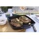 Patelnia STAUB Staub grill pan induction squared 33cm Graphite Grey