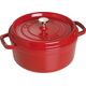 STAUB Garnek żeliwny okrągły 5,2 l czerwony (40509-840-0)