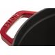 STAUB Garnek żeliwny okrągły 5,2 l czerwony (40509-840-0)