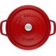 STAUB Garnek żeliwny okrągły 5,2 l czerwony (40509-840-0)