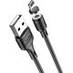Kabel USB Hoco USB-A - Lightning Czarny (6931474735522)