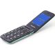 Telefon komórkowy Panasonic KX-TU400 Zielony