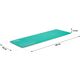 Neo-Sport Mata treningowa NS-923 183 cm x 60 cm x 1.5 cm zielona