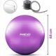 Neo-Sport Piłka do ćwiczeń 65 cm NS-951 fioletowa