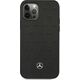 Mercedes Mercedes Mehcp12Lpsqbk Iphone 12 Pro Max 6,7" Czarny/Black Hardcase Leather Stars Pattern