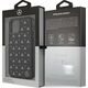 Mercedes Mercedes Mehcp12Mespbk Iphone 12/12 Pro 6,1" Czarny/Black Hardcase Silver Stars Pattern
