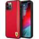 Ferrari Ferrari FESAXHCP12LRE iPhone 12 Pro Max 6,7" czerwony/red hardcase On Track Carbon Stripe