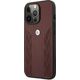 BMW Etui Bmw Bmhcp13Lrsppr Iphone 13 Pro/13 6,1" Czerwony/Red Hardcase Leather Curve Perforate