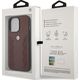 BMW Etui Bmw Bmhcp13Lrsppr Iphone 13 Pro/13 6,1" Czerwony/Red Hardcase Leather Curve Perforate