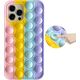 Etui Anti-Stress Samsung A72 róż/żółty/niebieski/fioletowy