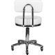 Activeshop Taboret kosmetyczny AM-877 biały universal