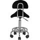 Activeshop Taboret kosmetyczny 6001 czarny universal