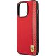 Ferrari Ferrari FESAXHCP13XRE iPhone 13 Pro Max 6,7" czerwony/red hardcase On Track Carbon Stripe
