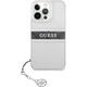 Guess Etui Guess GUHCP13LKB4GGR Apple iPhone 13 Pro Transparent hardcase 4G Grey Strap Charm