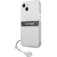 Guess Etui Guess GUHCP13SKB4GGR Apple iPhone 13 mini Transparent hardcase 4G Grey Strap Charm