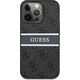 Guess Etui Guess GUHCP13X4GDGR Apple iPhone 13 Pro Max szary/grey hardcase 4G Stripe