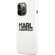 Karl Lagerfeld Etui Karl Lagerfeld KLHCP13LSLKLWH Apple iPhone 13 Pro Silicone Stack Logo biały/white