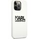 Karl Lagerfeld Etui Karl Lagerfeld KLHCP13LSLKLWH Apple iPhone 13 Pro Silicone Stack Logo biały/white