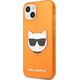 Karl Lagerfeld Etui Karl Lagerfeld KLHCP13SCHTRO Apple iPhone 13 mini pomarańczowy/orange hardcase Glitter Choupette Fluo