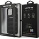 Mercedes Etui Mercedes AMG AMHCP13XGSEBK Apple iPhone 13 Pro Max czarny/black hardcase Leather Debossed Lines