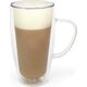 Bredemeijer 1x2 Bredemeijer Glass 400ml Latte Macchiato double-w. 165015