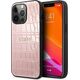Guess Guess GUHCP13LPCRBPI iPhone 13 Pro / 13 6,1" różowy/pink Croco Strap Collection