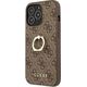 Guess Guess GUHCP13L4GMRBR iPhone 13 Pro / 13 6,1" brązowy/brown hardcase 4G with ring stand