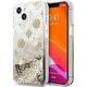 Guess Guess GUHCP13SLGPEGO iPhone 13 mini 5,4" złoty/gold hardcase Peony Liquid Glitter