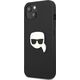 Karl Lagerfeld Karl Lagerfeld KLHCP13SPKMK iPhone 13 mini 5,4" czarny/black hardcase Leather Ikonik Karl`s Head Metal
