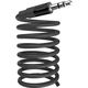 Καλώδιο . STEREO DENMEN JACK TO JACK 3,5 INCH CABLE ΜΑΥΡΟ 1M DX01 14172625 6973224874266