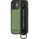 Diesel DIESEL HANDSTRAP CASE UTILITY TWILL IPHONE 12 MINI CZARNY/ZIELONY standard
