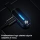 Adapter USB Usams AU10 Lightning - Jack 3.5mm + Lightning Czarny  (US-SJ358)