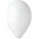 Gemar Balony pastelowe Białe, G120, 33 cm, 50 szt.