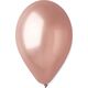 Gemar Balony metaliczne Różowo-Złote, GM110, 30 cm, 100 szt.