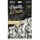 GoDan Balony metaliczne Srebrne, B&C, 30 cm, 50 szt.