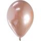 GoDan Balony metaliczne Różowo-Złote, B&C, 30 cm, 10 szt.