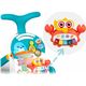 Ricokids Pchacz stolik edukacyjny 2w1 RK-810 biało-niebieski
