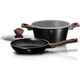 Berlinger Haus Garnek 4L + Patelnia 24cm z pokrywką Berlinger Haus Ebony Rosewood (BH/6782)